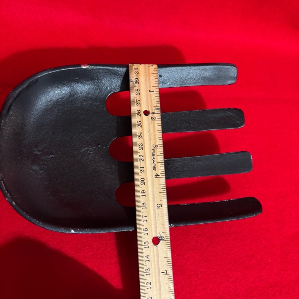 Black Decorative Kitchen Utensils Fork and Spoon Set Wall Hanging Decor - Picture 5 of 8